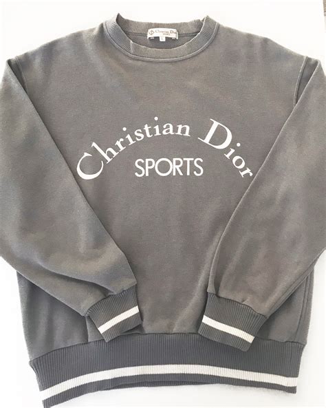 christian dior sports vintage sweatshirt|Christian Dior sweatshirt men.